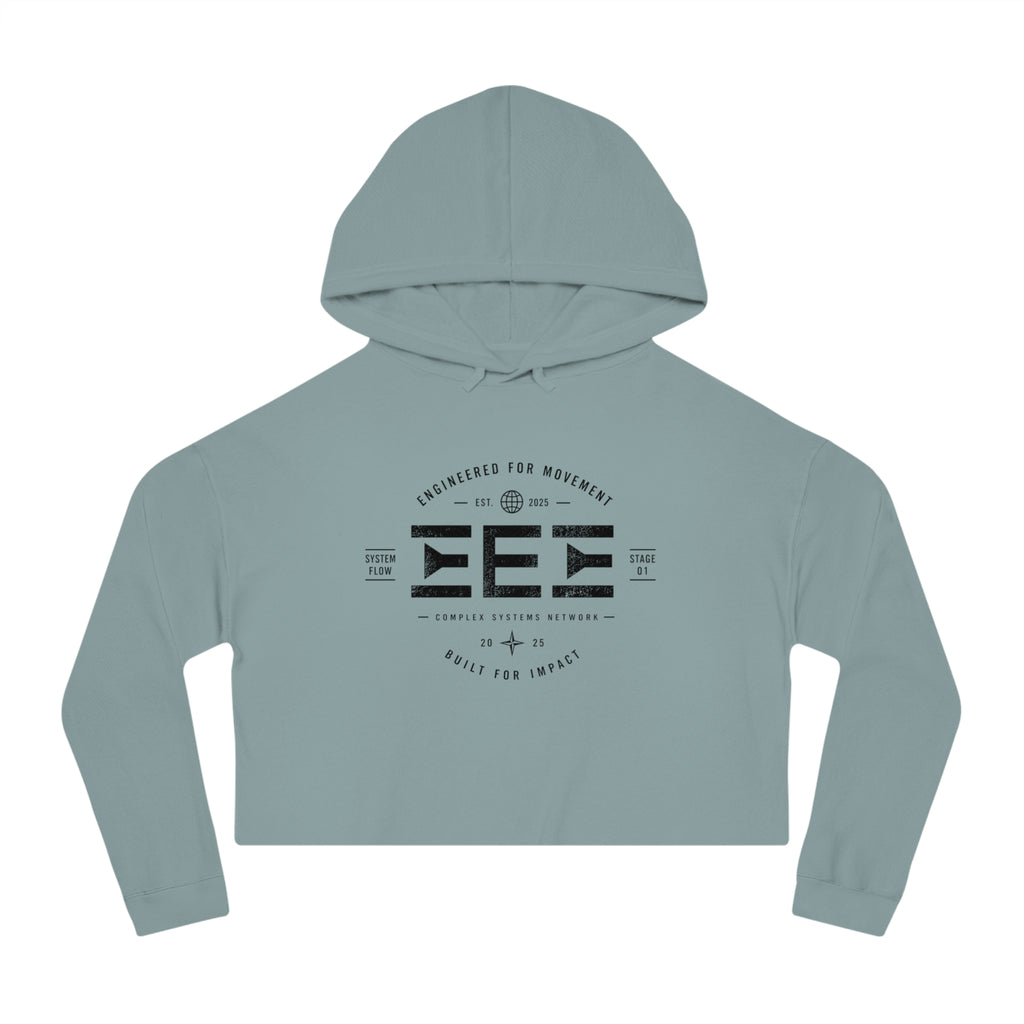 Cropped Hoodie — Women's Cropped Hooded Sweatshirt