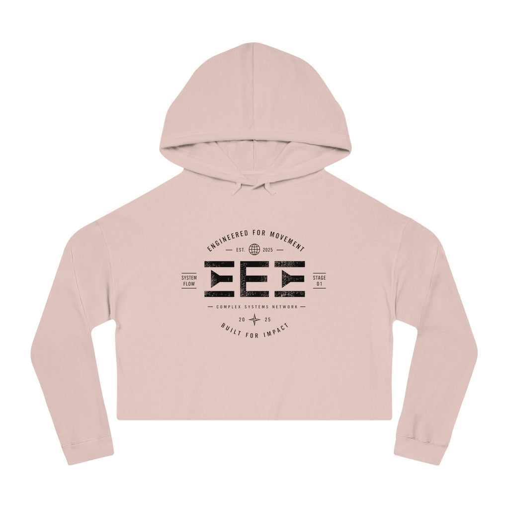 Cropped Hoodie — Women's Cropped Hooded Sweatshirt