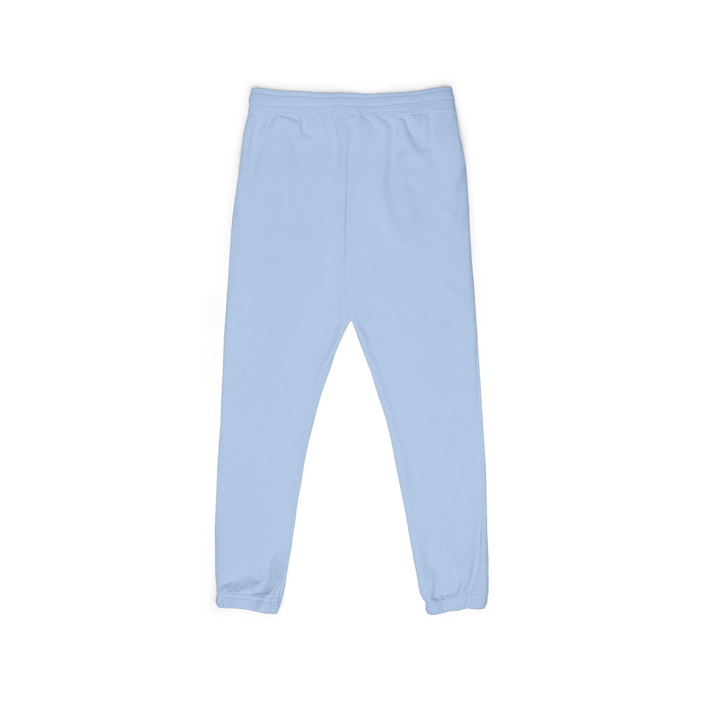 Beige 'LEEE' Vertical Graphic Sweatpants — Soft Garment-Dyed Fleece Joggers
